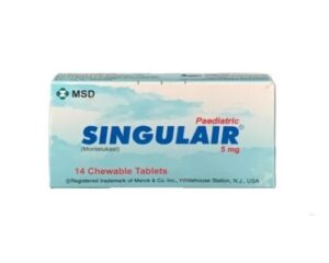 SINGULAIR 5 MG 14 CHEW. TAB.