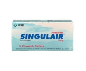 SINGULAIR 5 MG 14 CHEW. TAB.