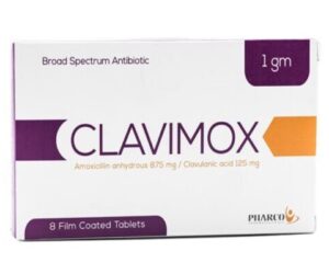 CLAVIMOX 1 GM 12 F.C.TABS.