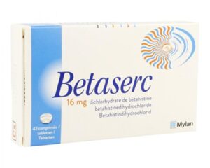 BETASERC 16 MG 60 TABS