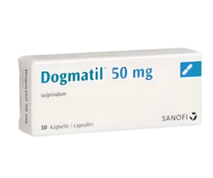 DOGMATIL 50 MG 30 CAPS.