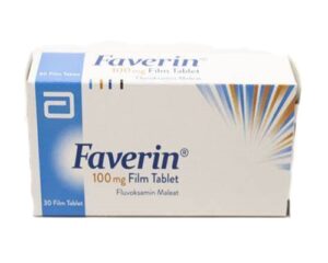 FAVERIN 100MG 30 F.C. SCORED TAB.