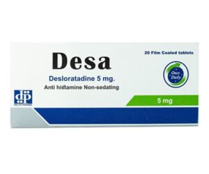 DESA 5 MG 20 F.C.TABS.