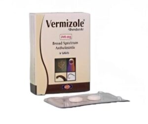VERMIZOLE 200MG 6 TAB.