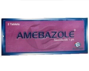 Amebazol  1 gm 2 F.C. tabs.