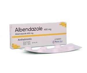 ALBENDAZOLE 400 MG 6 TABS