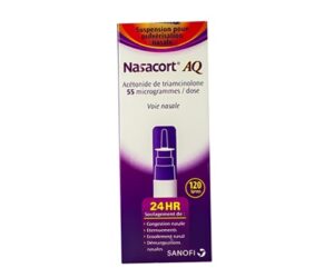 NASACORT AQ 55 MCG NASAL SPRAY 120 DOSES