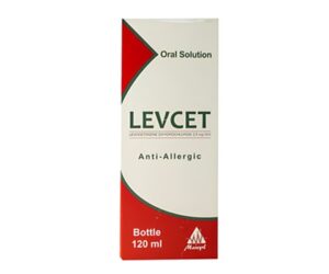 LEVCET 2.5MG/5ML SYRUP 120 ML