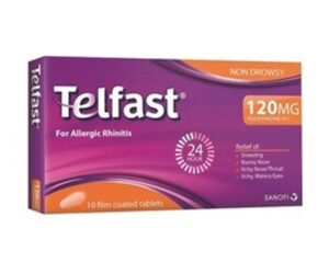 TELFAST 120MG 20 F.C. TABS.
