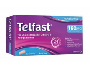 TELFAST 180MG 20 F.C. TABS.