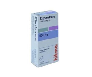 ZITHROKAN 500 MG 3 CAPS.
