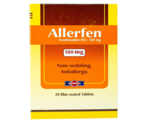 ALLERFEN 180 MG 20 F.C. TABS.