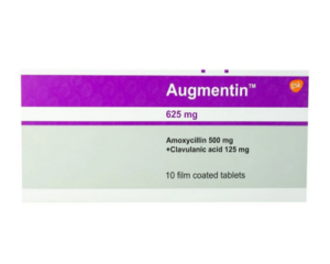 Augmentine  625 mg10 F.C.tabs
