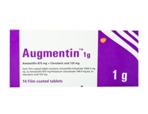 Augmentin 1 gm 14 F.C.tabs.