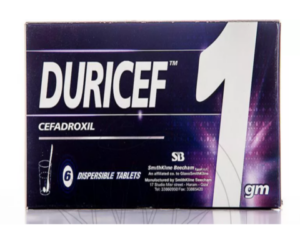 DURICEF 1 GM 8 F.C. TABS.