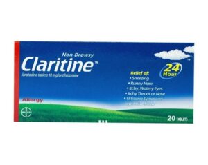 CLARITINE 10MG 20 TAB.