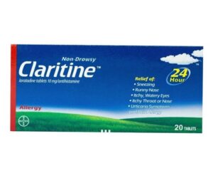 CLARITINE 10MG 20 TAB.