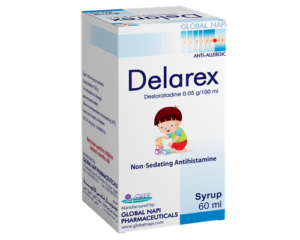 DELAREX 0.05G/100ML SYRUP 60 ML