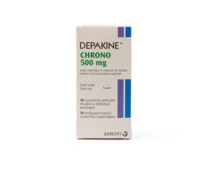 DEPAKINE CHRONO 500MG 30 SCORED PROLONGED REL. F.C. TAB.