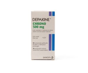 DEPAKINE CHRONO 500MG 30 SCORED PROLONGED REL. F.C. TAB.