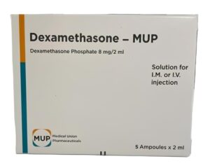 DEXAMETHASONE-MUP 8MG/2ML 5 AMP.
