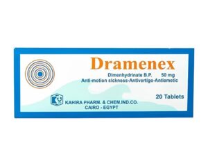 DRAMENEX 50MG 20 TABS.