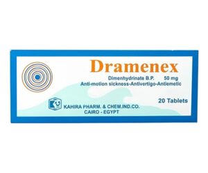 DRAMENEX 50MG 20 TABS.