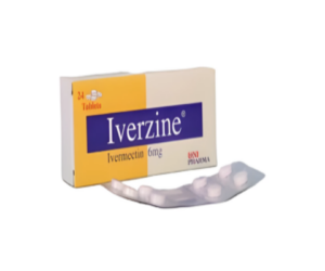 IVERZINE 6MG 24 TABS.