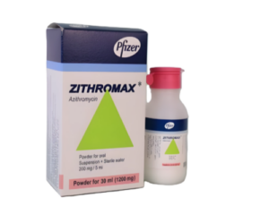 ZITHROMAX 1200MG/30ML (200MG/5ML) SUSP.