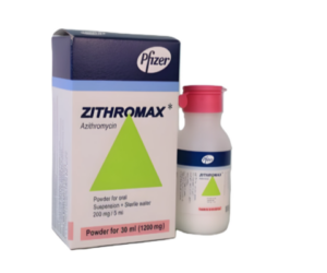 ZITHROMAX 1200MG/30ML (200MG/5ML) SUSP.