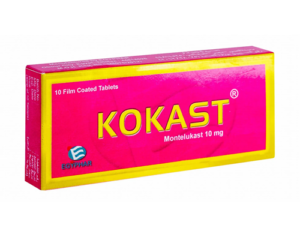 KOKAST 10 MG 10 F.C.TABS.