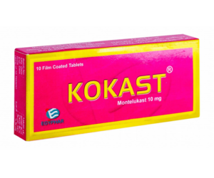 KOKAST 10 MG 10 F.C.TABS.