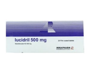 LUCIDRIL 500 MG 20 F.C.TABS.