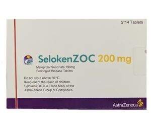 SELOKEN ZOC 200 MG 28 PROLONGED R.TABS.