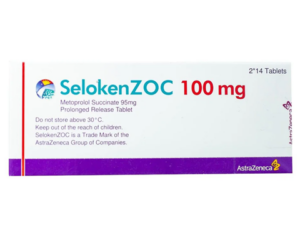 SELOKEN ZOC 100 MG 28 PROLONGED R.TABS.