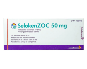 SELOKEN ZOC 50 MG 28 PROLONGED R.TABS.