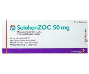 SELOKEN ZOC 50 MG 28 PROLONGED R.TABS.