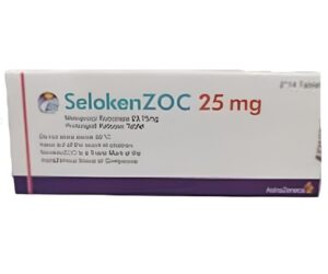 SELOKENZOC 25 MG 28 PROLONGED R.TABS.