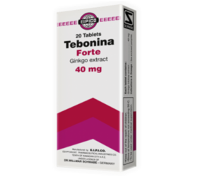 TEBONINA FORTE 40 MG 20 F.C.TABS.