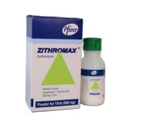 ZITHROMAX 600MG/15ML (200MG/5ML) SUSP.