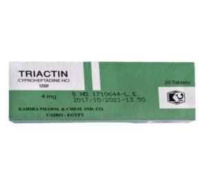 TRIACTIN 4 MG 20 TABS.