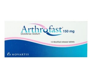 ARTHROFAST 150 MG 14 M.R. TABLETS