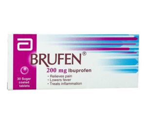 BRUFEN 200 MG 30 TABS.