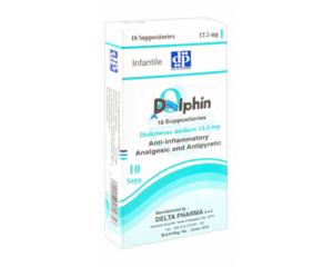 Dolphin 12.5 mg 10 suppositories