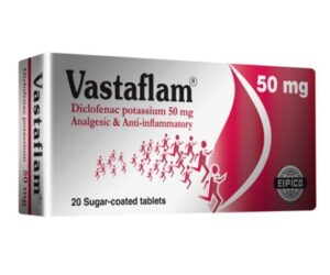 VASTAFLAM 50MG 20 SUGAR C.TABS.