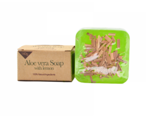 Africana Aloe Vera Soap with Lemon