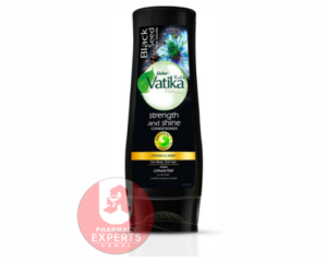 Vatika Hair conditioner Strength & Shine for weak, dull hair with black seed extract 360 ml