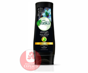 Vatika Hair conditioner Strength & Shine for weak, dull hair with black seed extract 360 ml