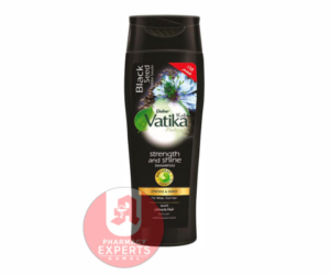 Vatika Hair shampoo Strength & Shine with black seed extract 180 ml
