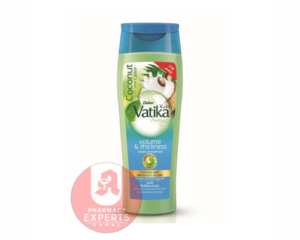 Vatika Naturals Volume & Thickness Shampoo with Coconut for thin, weak, and lifeless hair 360 ml